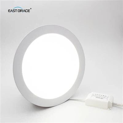 24V ince gömme yuvarlak LED panel ışığı