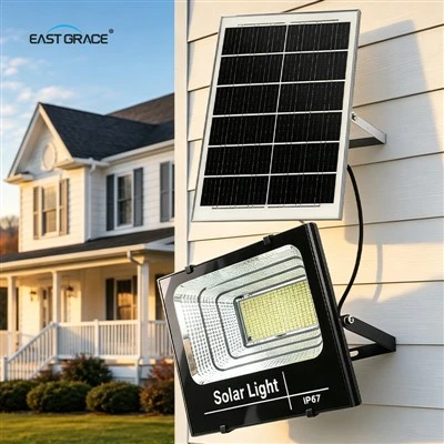 EAST GRACE 1200W Güneş Enerjili LED Projektör (EG-SFL01-1200)